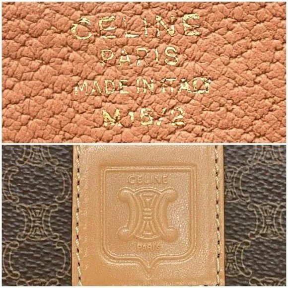 Celine Clutch Bag Brown Beige Macadam - Picture 10 of 10